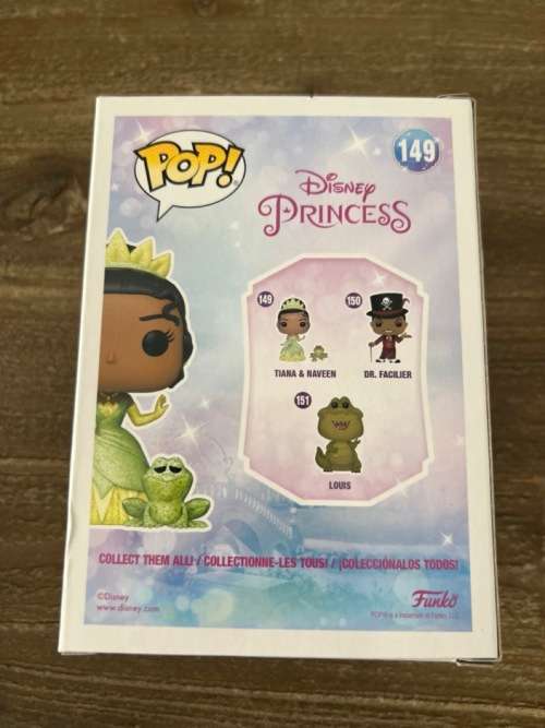 PRINCESS TIANA&NAVEEN!!DISNEY!!FUNKO POP!! BOXLUNCH EXCL!! GLITTER