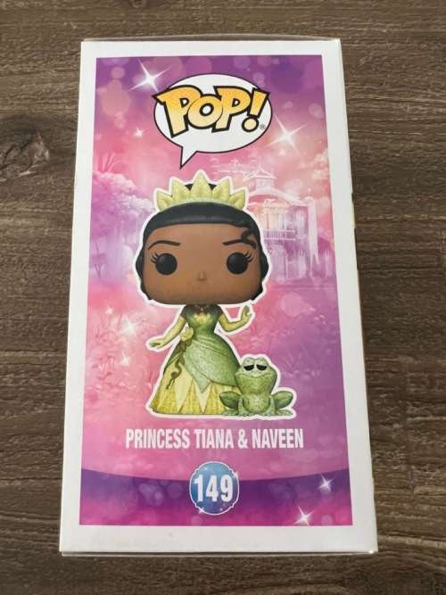 PRINCESS TIANA&NAVEEN!!DISNEY!!FUNKO POP!! BOXLUNCH EXCL!! GLITTER
