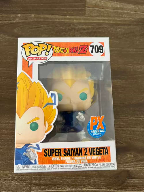 SUPER SAIYAN 2 VEGETA!!DBZ!!FUNKO POP!! PREVIEWS EXCLUSIVE