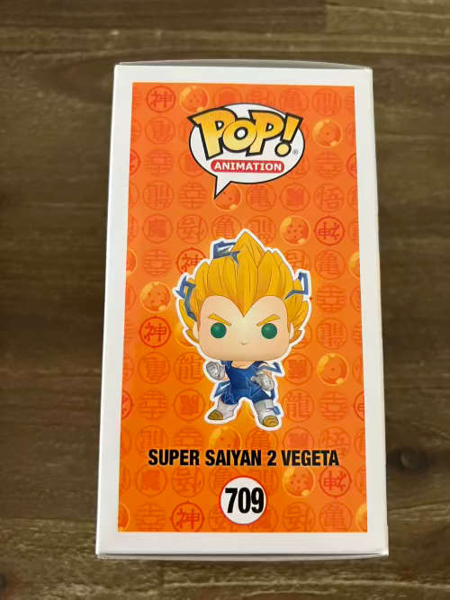 SUPER SAIYAN 2 VEGETA!!DBZ!!FUNKO POP!! PREVIEWS EXCLUSIVE