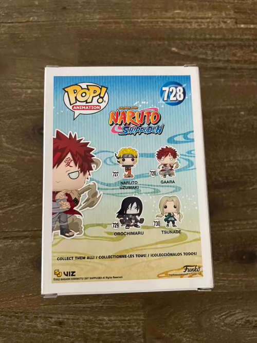 GAARA!!NARUTO!!FUNKO POP!! HOT TOPIC EXCLUSIVE!!
