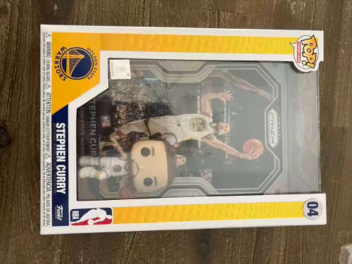 STEPHEN CURRY!!NBA!!FUNKO POP!! TRADING CARD