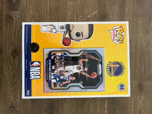 STEPHEN CURRY!!NBA!!FUNKO POP!! TRADING CARD