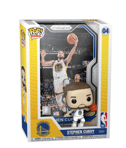 STEPHEN CURRY!!NBA!!FUNKO POP!! TRADING CARD