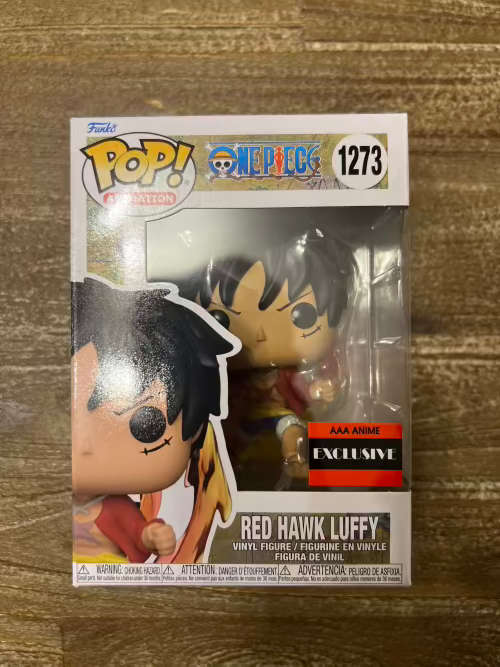 RED HAWK LUFFY!!ONE PIECE!!FUNKO POP!! AAA EXCLUSIVE