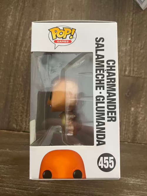 CHARMANDER!!POKEMON!!FUNKO POP!! SUMMER CON EXCLUSIVE!! METALLIC !!