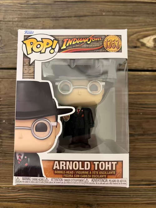 ARNOLD TOHT!!INDIANA JONES!!FUNKO POP!!