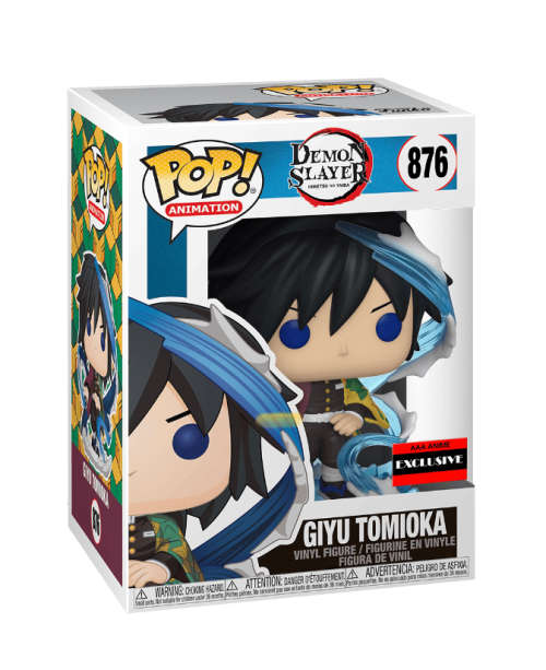 GIYU TOMOIKA!!DEMON SLAYER!!FUNKO POP!! AAA EXCLUSIVE!!