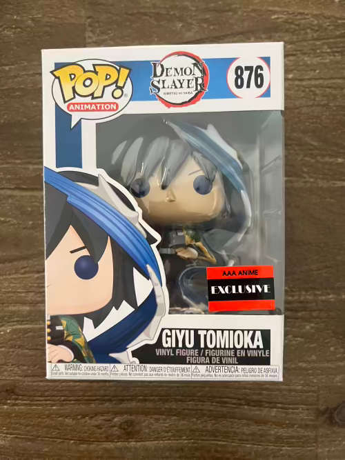 GIYU TOMOIKA!!DEMON SLAYER!!FUNKO POP!! AAA EXCLUSIVE!!