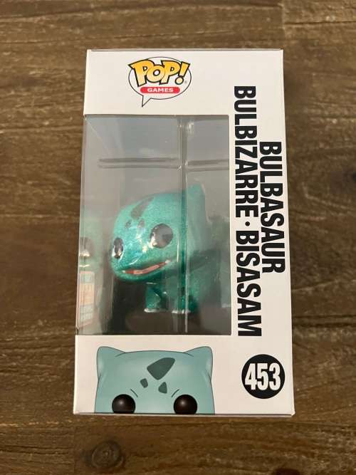 BULBASAUR!! POKEMON!!FUNKO POP!! SUMMER CON 2021 EXCLUSIVE!! DIAMOND COLLECTION!!