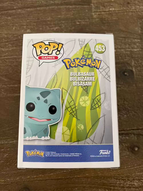 BULBASAUR!! POKEMON!!FUNKO POP!! SUMMER CON 2021 EXCLUSIVE!! DIAMOND COLLECTION!!