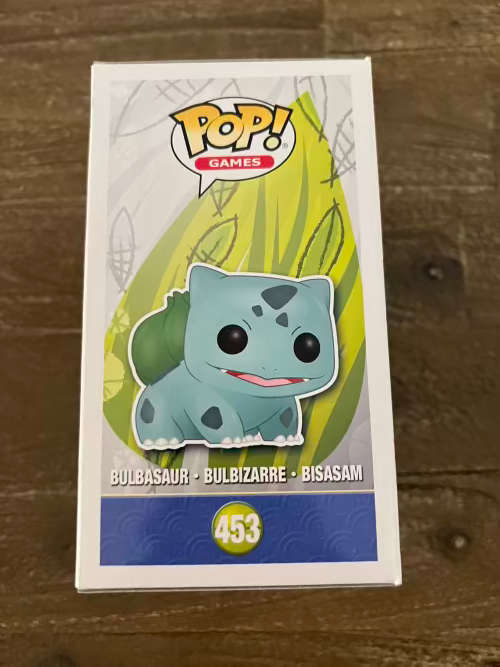 BULBASAUR!! POKEMON!!FUNKO POP!! SUMMER CON 2021 EXCLUSIVE!! DIAMOND COLLECTION!!