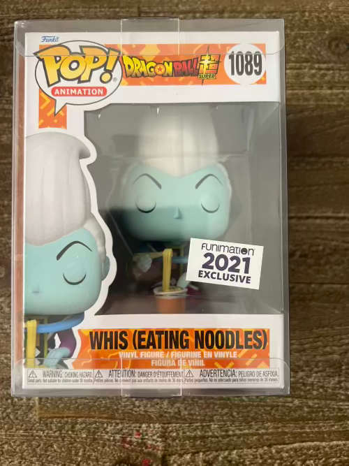 WHIS (EATING NOODLES)!! DRAGONBALL Z!!FUNKO POP!! FUNIMATION 2021!!