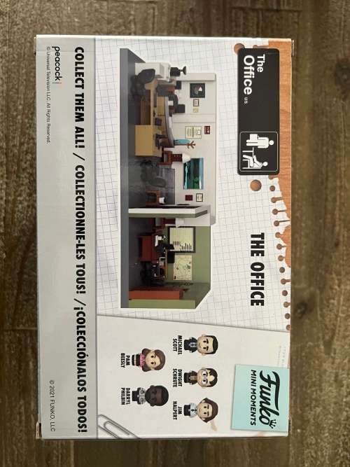 MICHAEL SCOTT!! THE OFFICE!! FUNKO POP!! MINI MOMENTS!!