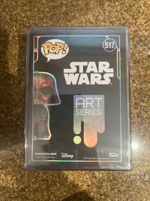 DARTH VADER ENDOR!! STAR WARS!! FUNKO POP!! WALMART EXCLUSIVE!! ARTIST SERIES!!
