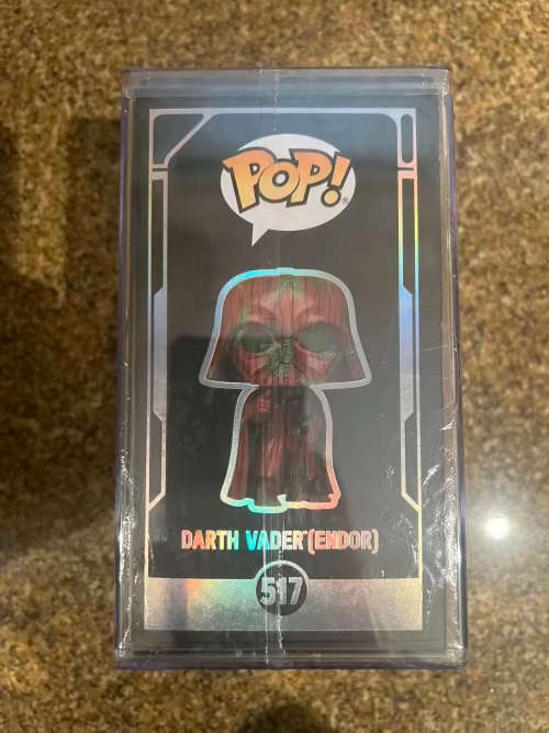 DARTH VADER ENDOR!! STAR WARS!! FUNKO POP!! WALMART EXCLUSIVE!! ARTIST SERIES!!