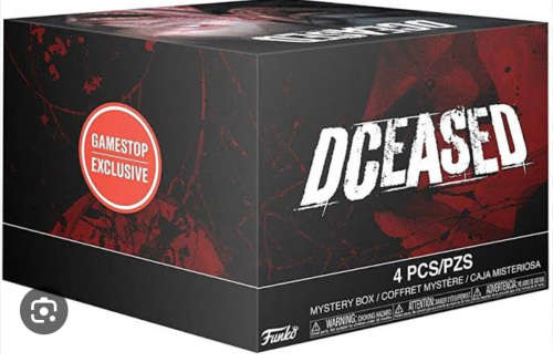 DCEASED MYSTERY BOX!!DC!!FUNKO POP!! GAMESTOP EXCLUSIVE!!