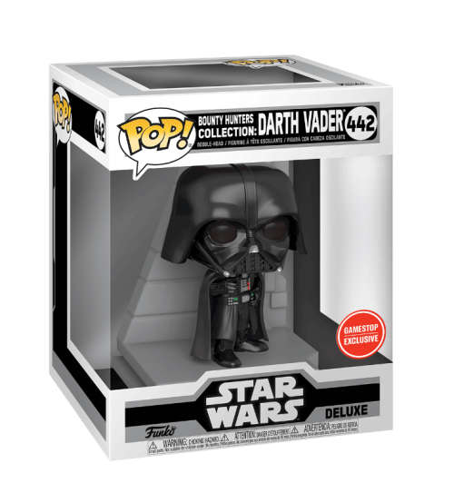 DARTH VADER!! STAR WARS!! FUNKO POP!! DELUXE!! GAMESTOP EXCLUSIVE!!