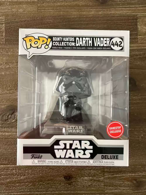 DARTH VADER!! STAR WARS!! FUNKO POP!! DELUXE!! GAMESTOP EXCLUSIVE!!