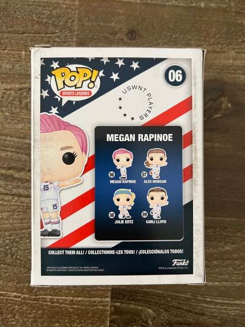 MEGAN RAPINOE!! USWNT!! FUNKO POP!!
