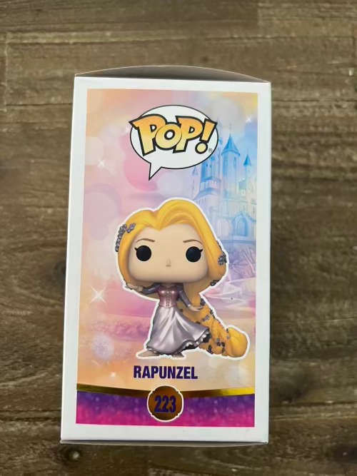 RAPUNZEL!!DISNEY!!FUNKO POP!! POP & PIN!! FUNKO GOLD EXCLUSIVE!!