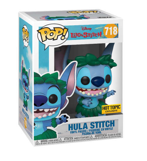 HULA STITCH!!LILO&STITCH!!FUNKO POP!! HOT TOPIC EXCLUSIVE!!