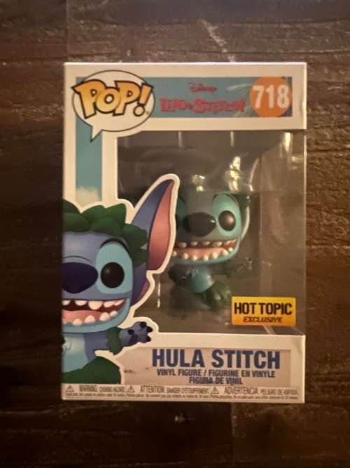 HULA STITCH!!LILO&STITCH!!FUNKO POP!! HOT TOPIC EXCLUSIVE!!