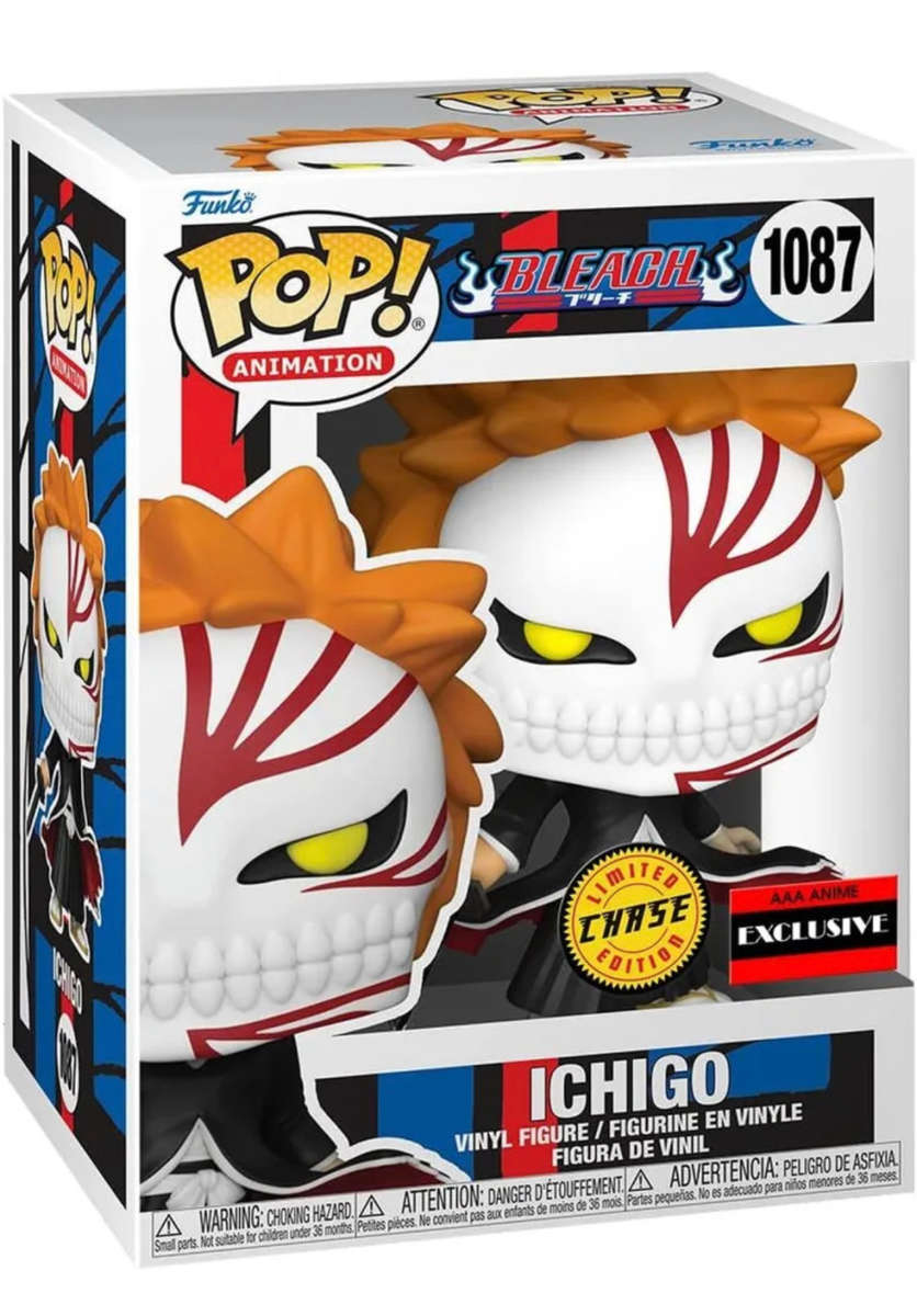 ICHIGO!!BLEACH!!FUNKO POP!! AAA EXCLUSIVE!! CHASE!!