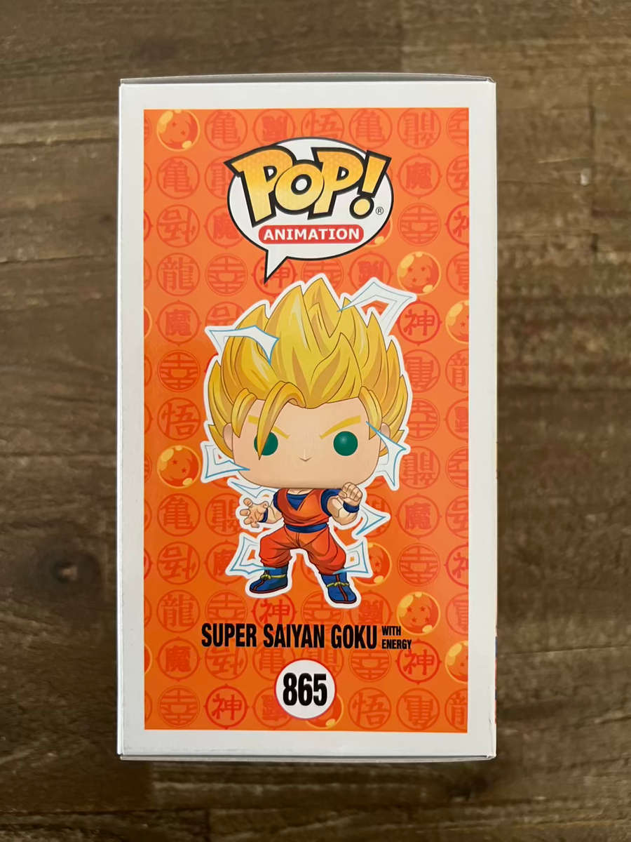 SUPER SAIYAN GOKU!! DBZ!! FUNKO POP!! PX EXCLUSIVE!! GLOW CHASE!!