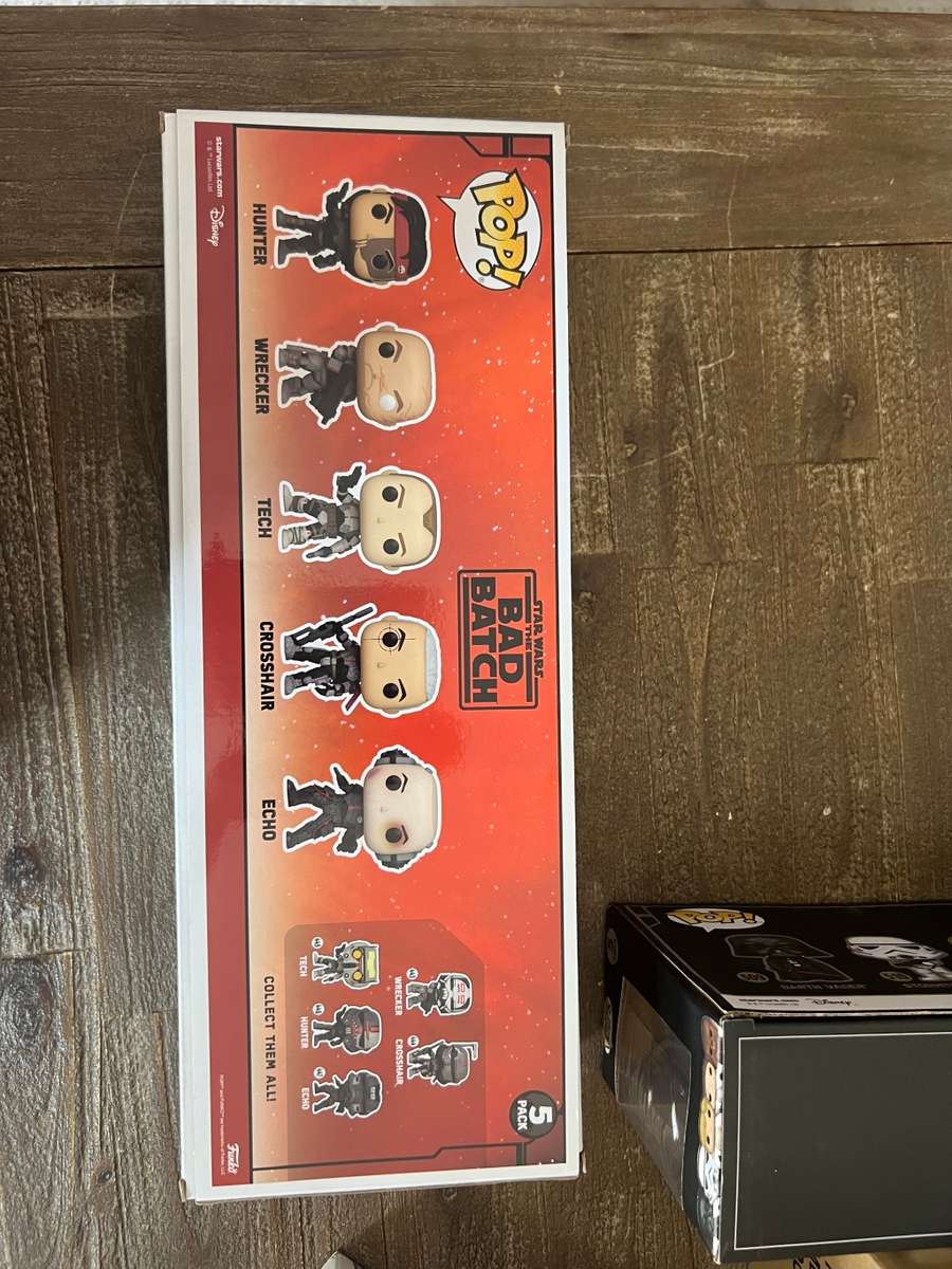 BAD BATCH 5 PACK!!STAR WARS!! FUNKO !! GAMESTOP EXCLUSIVE!!