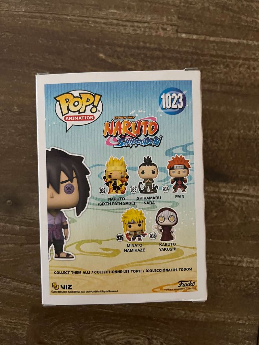 SASUKE(RINNEGAN)!!NARUTO!!FUNKO POP!! AAA EXCLUSIVE