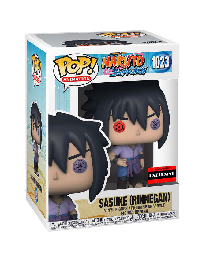 SASUKE(RINNEGAN)!!NARUTO!!FUNKO POP!! AAA EXCLUSIVE