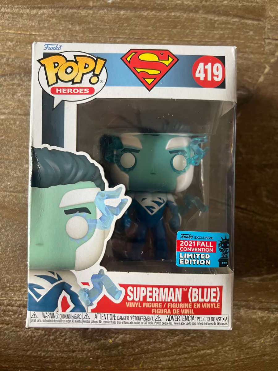 SUPERMAN(BLUE)!!DC!!FUNKO POP! 2021 FALL CONVENTION!!
