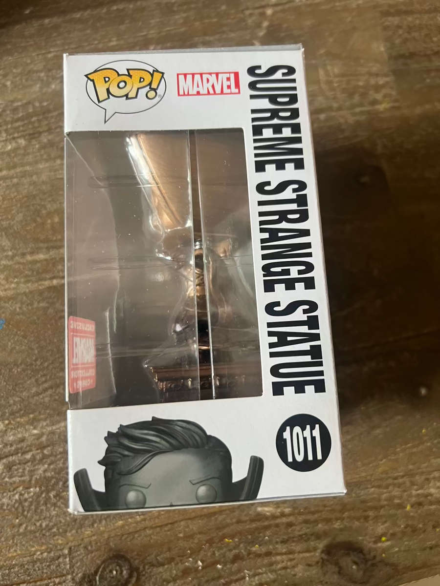 SUPREME STRANGE STATUE!!DR STRANGE!!FUNKO POP!! MARVEL COLLECTORS EXCLUSIVE!!