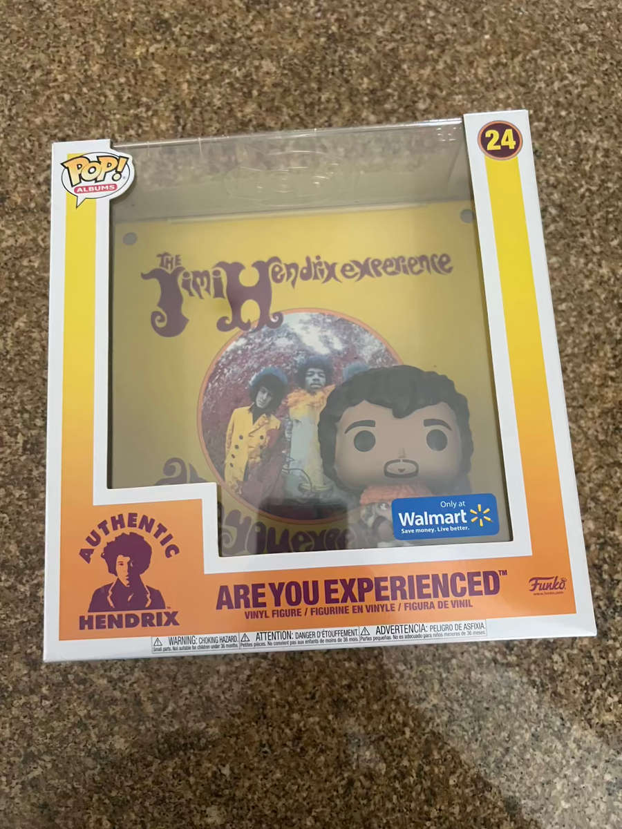 JIMI HENDRIX!!JIMI HENDRIX!!FUNKO POP!!WALMART EXCLUSIVE!!