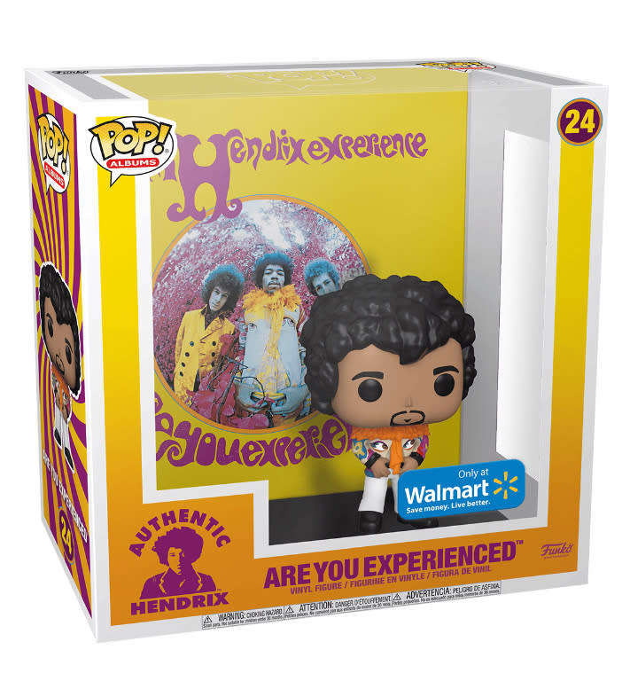 JIMI HENDRIX!!JIMI HENDRIX!!FUNKO POP!!WALMART EXCLUSIVE!!