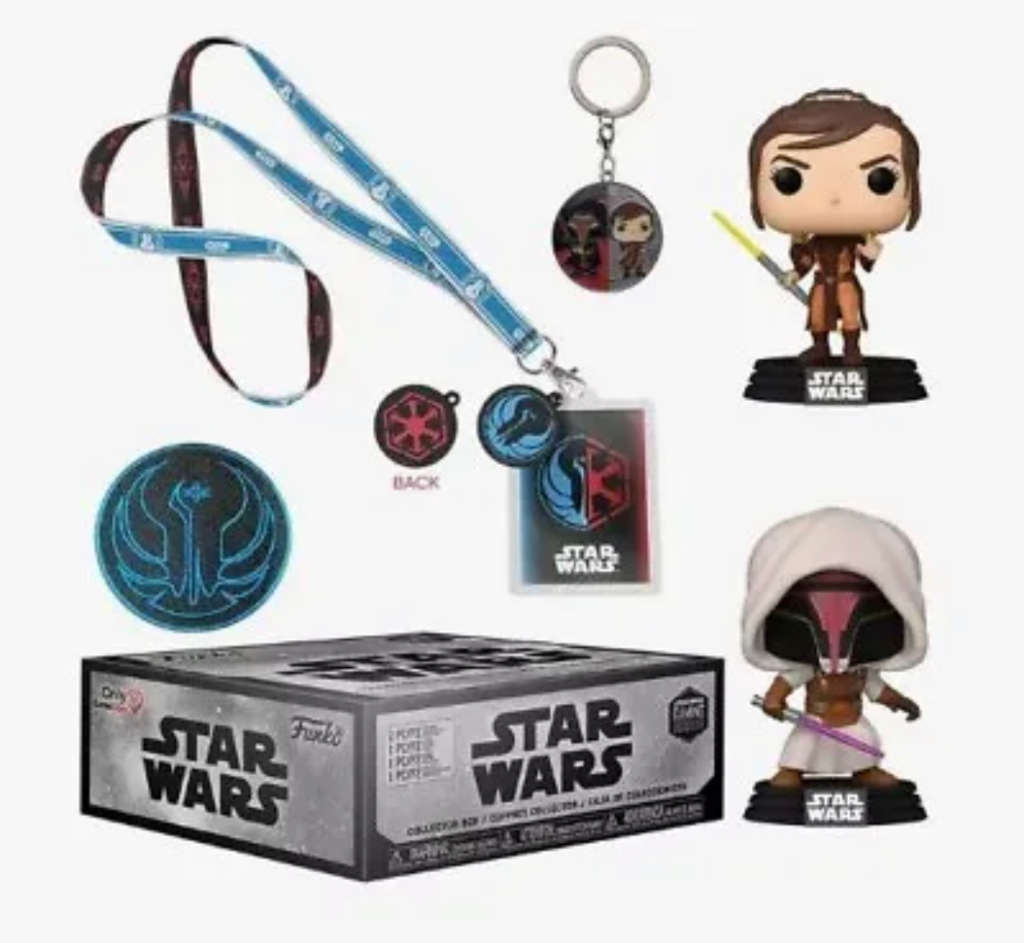 STAR WARS COLLECTOR BOX!!FUNKO POP!! GAMESTOP EXCLUSIVE!!