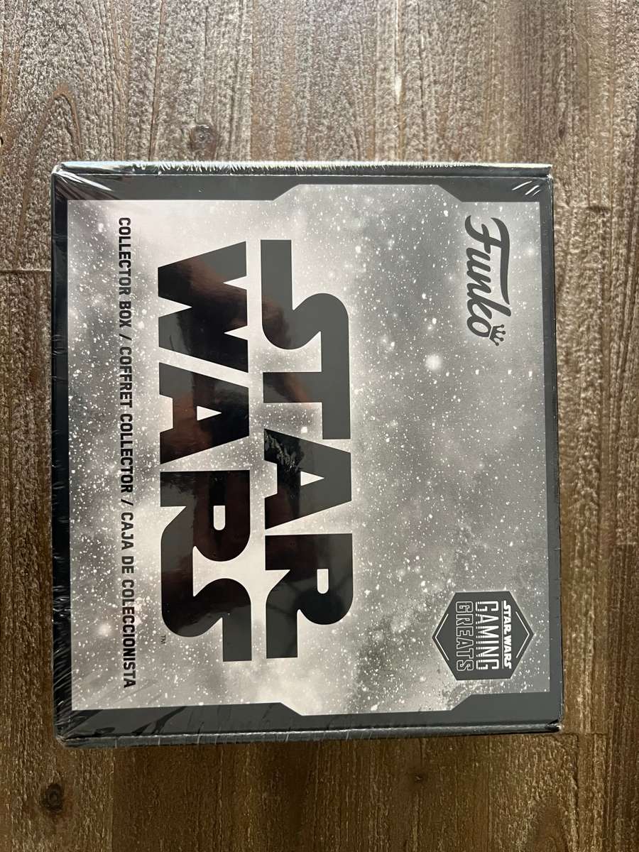 STAR WARS COLLECTOR BOX!!FUNKO POP!! GAMESTOP EXCLUSIVE!!