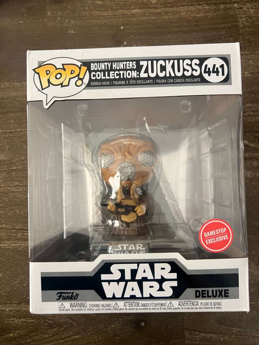 ZUCKUSS!!STAR WARS!!FUNKO POP!! DELUXE!! GAMESTOP EXCLUSIVE!!