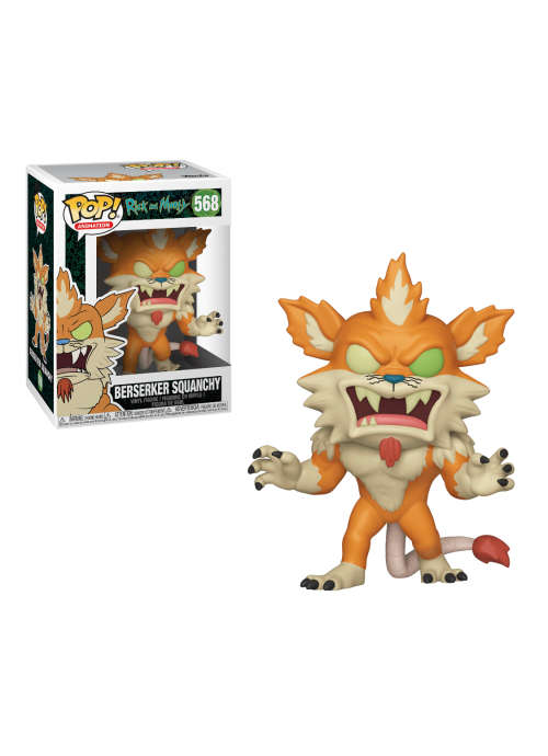 RICK AND MORTY: FUNKO POP BERSERKER SQUANCHY 568