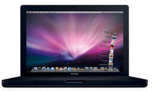 APPLE MACBOOK BLACK!! LTD EDITION!! MONSTER SPEC AS NEW!!!2.4core2duo2gig ram 250gig hdd