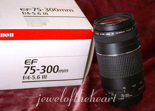 Canon EF 75-300mm f/4-5.6 III Zoom Lens***BRAND NEW***