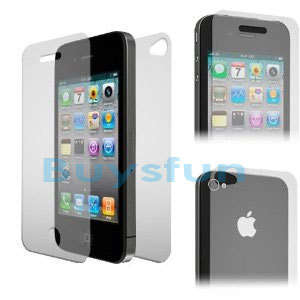 Complete Protection Kit for iPhone 4 Front and Rear