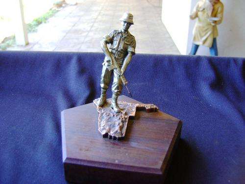SADF INFANTRY BUSH WAR SWA  BRONZE STATUE 80 MM