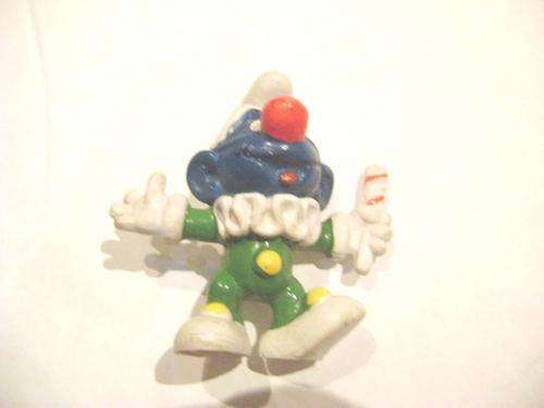 1980 PEYO SCHLEIGH CIRCUS CLOWN SMURF