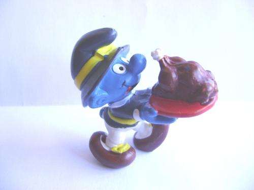 VINTAGE 1982 PEYO SCHLEIGH PORTUGAL THANKS GIVING SMURF