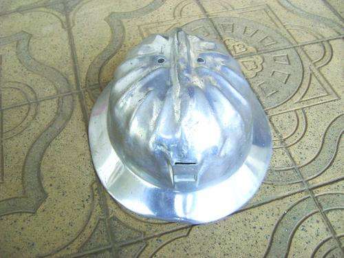 VINTAGE ALUMINIUM CARLTONVILLE MINERS HARD HAT