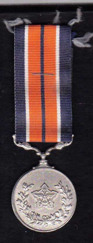 NUMBERED SADF SERVICE MEDAL