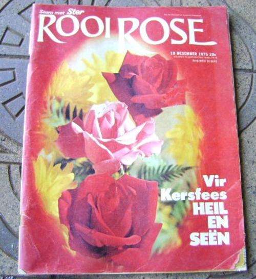 AFRICANA!! STER/ROOI ROSE 10 DESEMBER 1975 TYDSKRIF