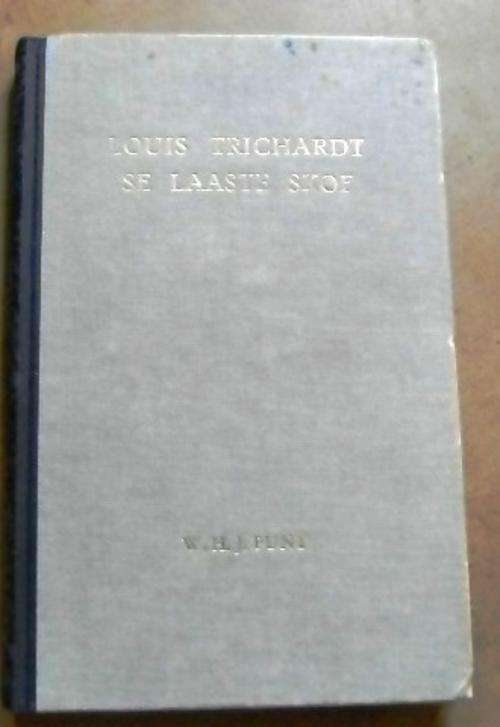 AFRICANA !!! LOUIS TRICHARD SE LAASTE SKOF 1953 F/E